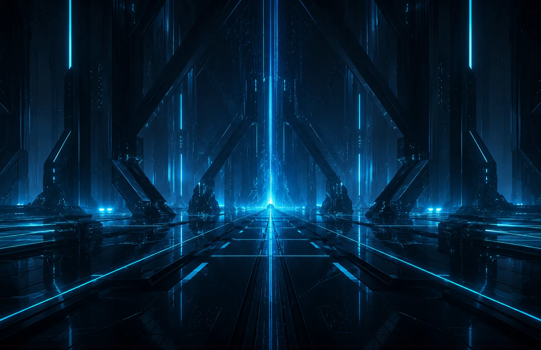 Tron Cityscape